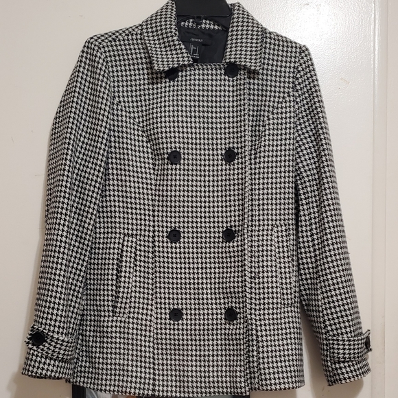 Forever 21 Jackets & Blazers - 🦄 F21 Gingham Double-Breasted Coat